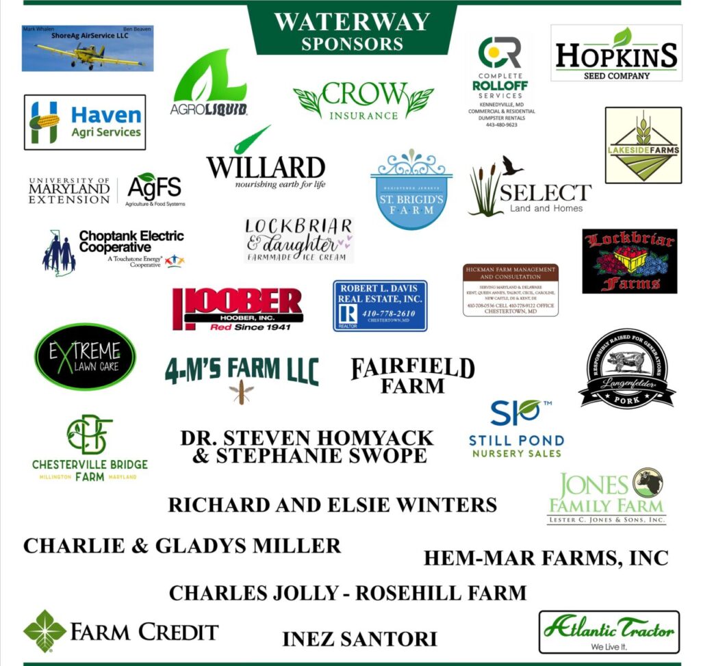 Cooperator’s Dinner Sponsors and Donors 2025 Waterway